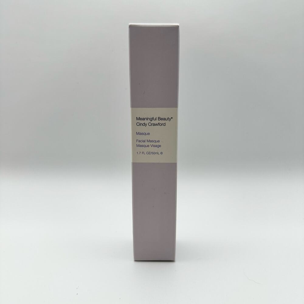 Meaningful Beauty Cindy Crawford Masque 1.7 oz Sealed Purifying Rejuvenating